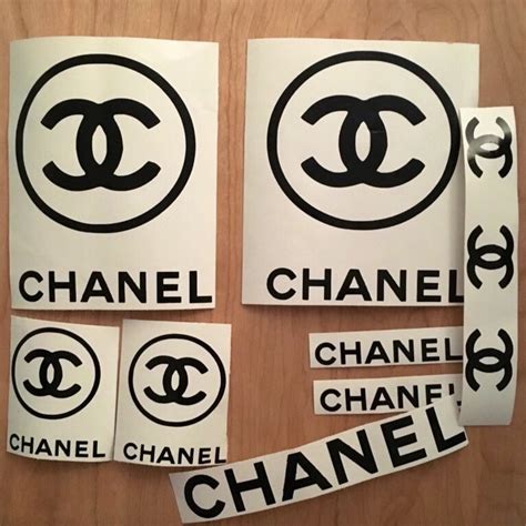 chanel car sticker|Chanel stickers clearance.